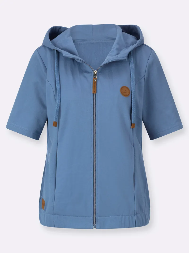 Witt Shirtjacke mittelblau, Mittelblau, – Produktbild 1 von 2