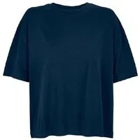 Sol's Sol's Damen Oversize T-Shirt aus Bio - Baumwolle, Navy (french), – Produktbild 4 von 4