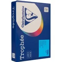 Clairefontaine 250 Blatt Clairfontaine Farbiges Kopierpapier "Trophee" 160 g/m², DIN A4, royalblau – Produktbild 1 von 1