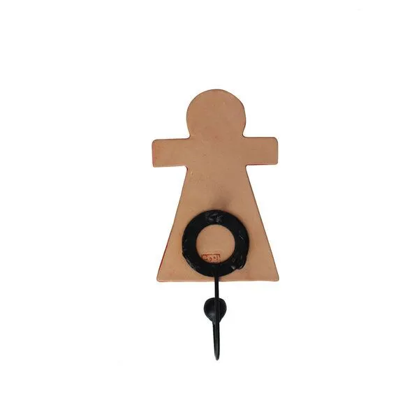 Mitienda Shop Mitienda Shop Handgemachter Kleiderhaken aus Keramik Tanit bunt – Produktbild 3 von 4