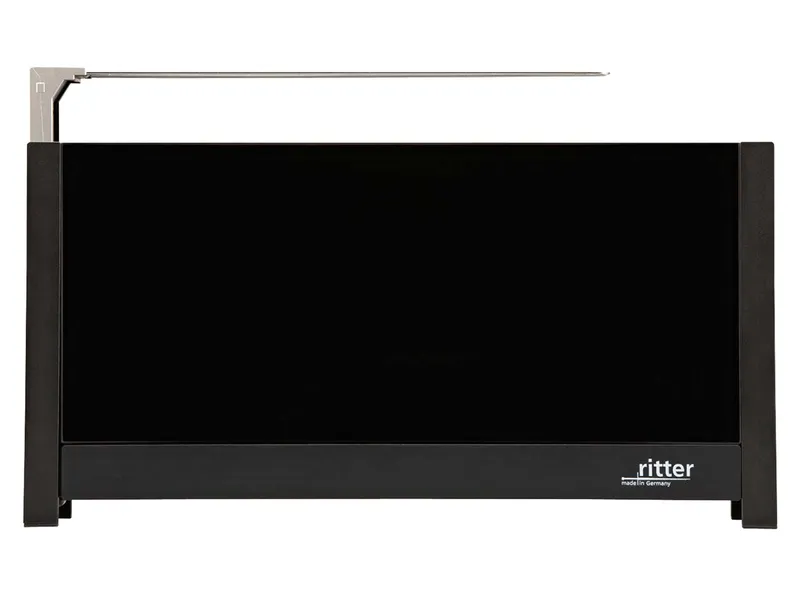 ritter ritter Langschlitz-Toaster "volcano 5" mit Brötchenaufsatz, extra schmal, Schwarz, – Produktbild 1 von 1