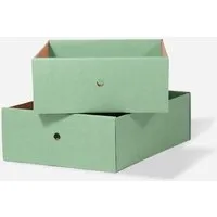 ROOM IN A BOX GRID Bett Schubladen-Set | ROOM IN A BOX, Salbei, – Produktbild 1 von 1