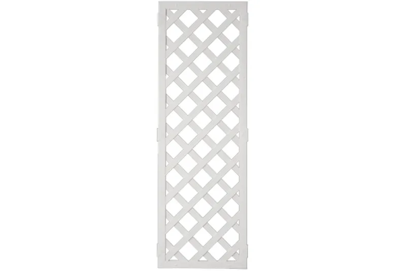 woodstore24 Rankgitter Kunststoff weiß 60 x 180 cm (Serie Juist) – Produktbild 1 von 1