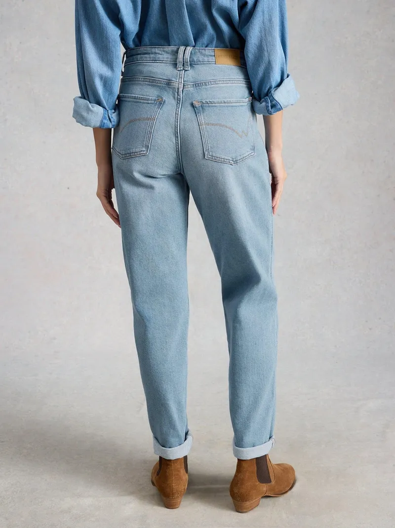 White Stuff Weekend Jeans Freya - 42/R, Hell-denim, – Produktbild 4 von 4