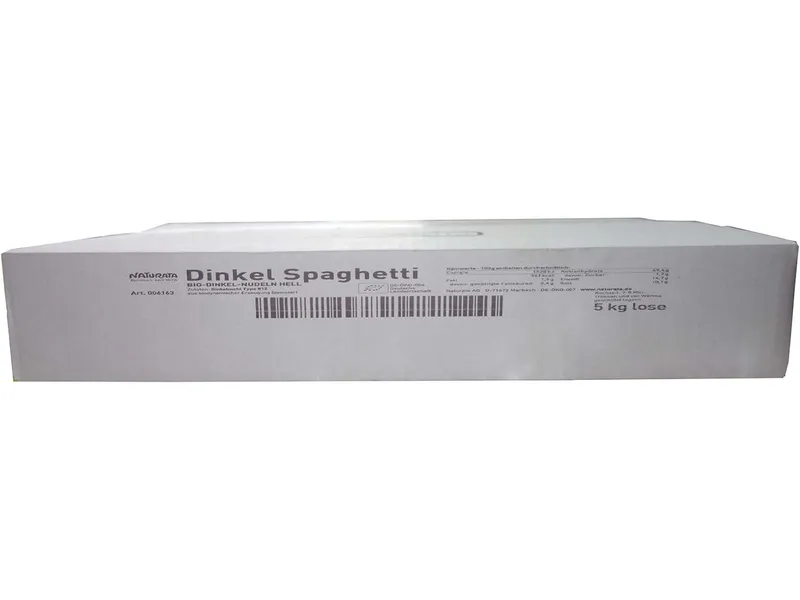 Naturata NATURATA Bio-Dinkel-Spaghetti, demeter-zertifiziert, 5 kg – Produktbild 1 von 1