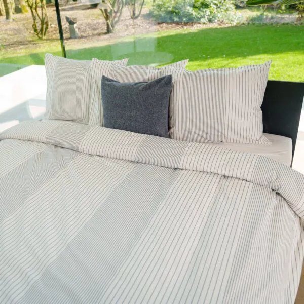 Kayori Kayori Sao Bettwäsche - Tencel, Grau, – Produktbild 2 von 2
