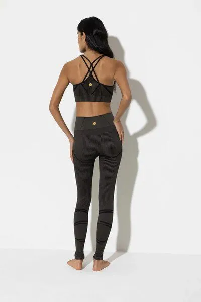 Soulwear Soulwear Yoga / Sport Leggings knöchellang "Action", Timeless grey, – Produktbild 2 von 4