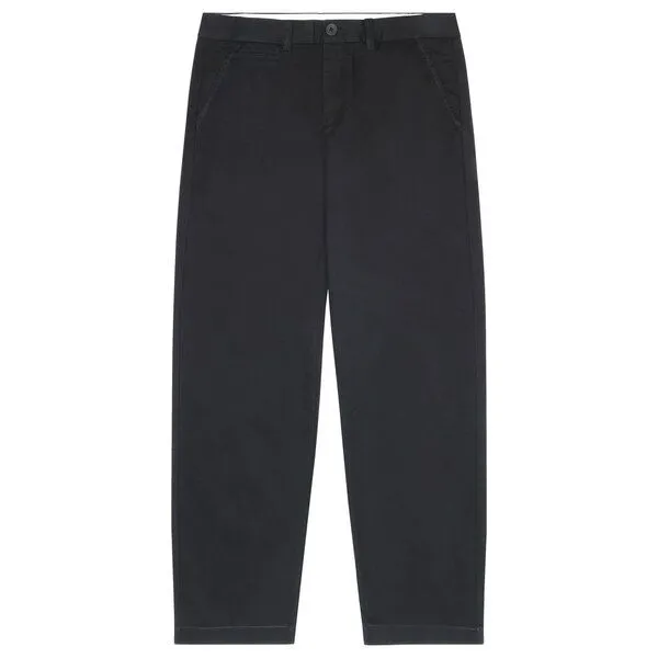KnowledgeCotton Apparel KnowledgeCotton Apparel Chino-Hose FLINT, Black jet, – Produktbild 1 von 4