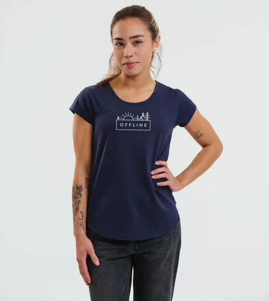 Gary Mash GARY MASH Shirt Asheville Offline aus Biobaumwolle, Dunkelblau (blau), – Produktbild 3 von 4
