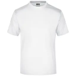 James & Nicholson James & Nicholson Komfort-T-Shirt aus Single-Jersey Herren JN001 Gr. 2XL white – Produktbild 1 von 1