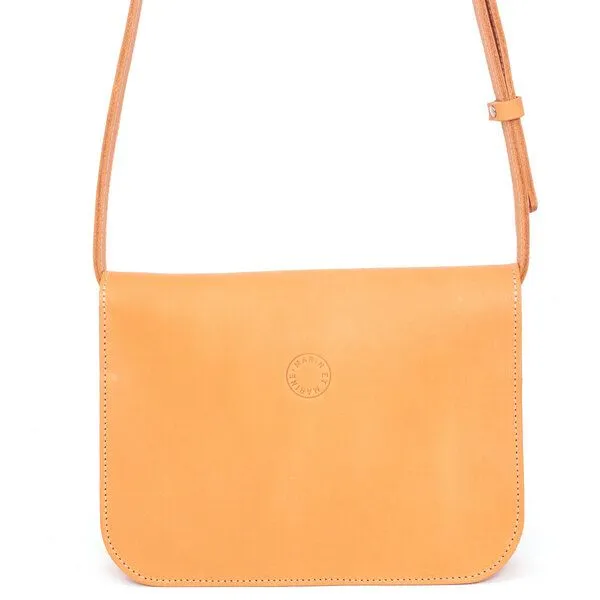 Marin et Marine Marin et Marine Nuage Bag Satteltasche aus fairem Leder, Natural, – Produktbild 4 von 4