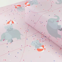 Bow & Hummingbird Bow & Hummingbird Geschenkpapier Circus Elephants – Produktbild 1 von 1