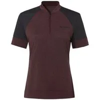 Vaude VAUDE T-Shirt Women's Altissimo Q-Zip Shirt, Dark oak, – Produktbild 1 von 1