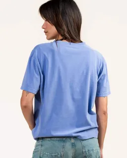 Kuyichi Kuyichi Damen vegan T-Shirt Faye Lila – Produktbild 1 von 1