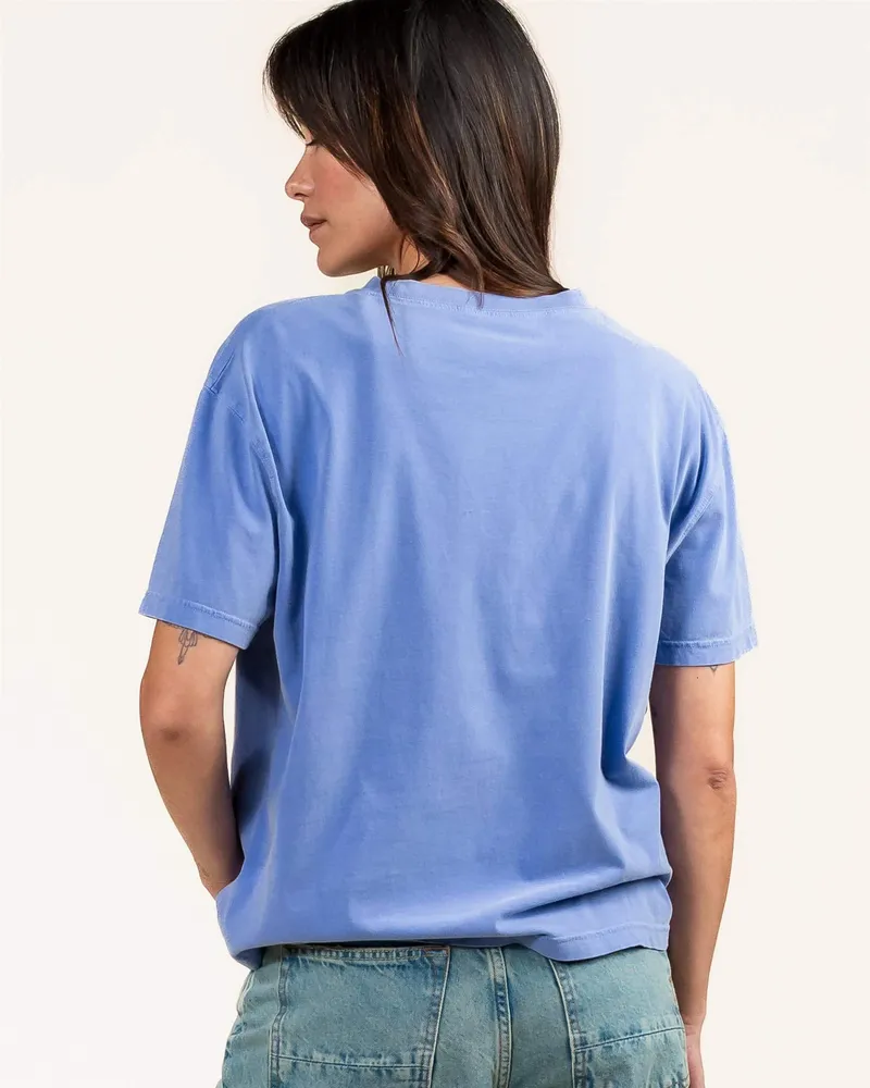 Kuyichi Kuyichi Damen vegan T-Shirt Faye Lila, Lila, – Produktbild 1 von 2