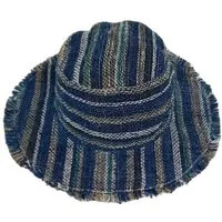 short'n'pietz short'n'pietz Sommerhut aus Hanf, Blau breit gestreift, – Produktbild 1 von 1
