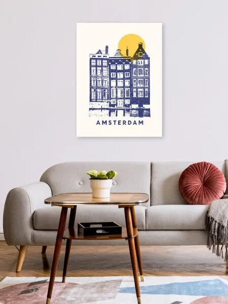 Photocircle Photocircle Poster / Leinwandbild - Amsterdam – Produktbild 2 von 4
