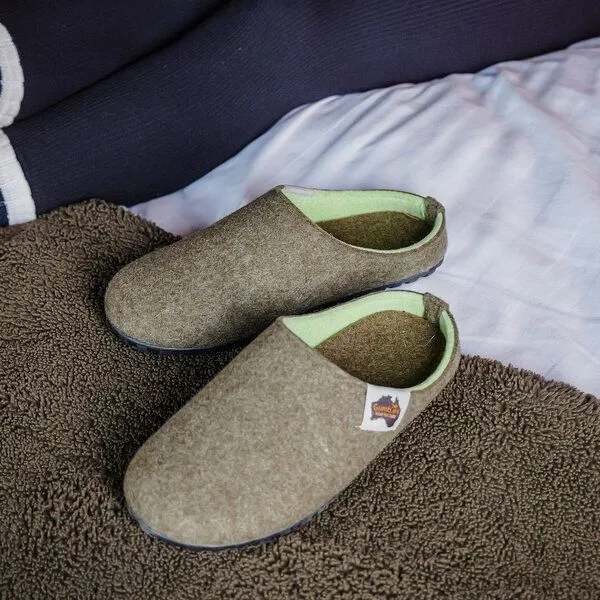 Gumbies Gumbies Slipper - Nachhaltige Hausschuhe für Damen und Herren, Grün, – Produktbild 2 von 4
