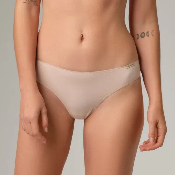 comazo|earth comazo|earth Fairtrade String low cut | GOTS zertifiziert, Make-up (natural), – Produktbild 1 von 4