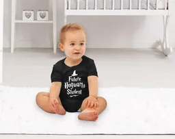 MoonWorks Body Kurzarm Baby Body HP Future Student Jungen Mädchen Onesie Bodyshirt – Produktbild 1 von 1