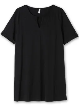 sheego Longshirt schwarz – Produktbild 1 von 1