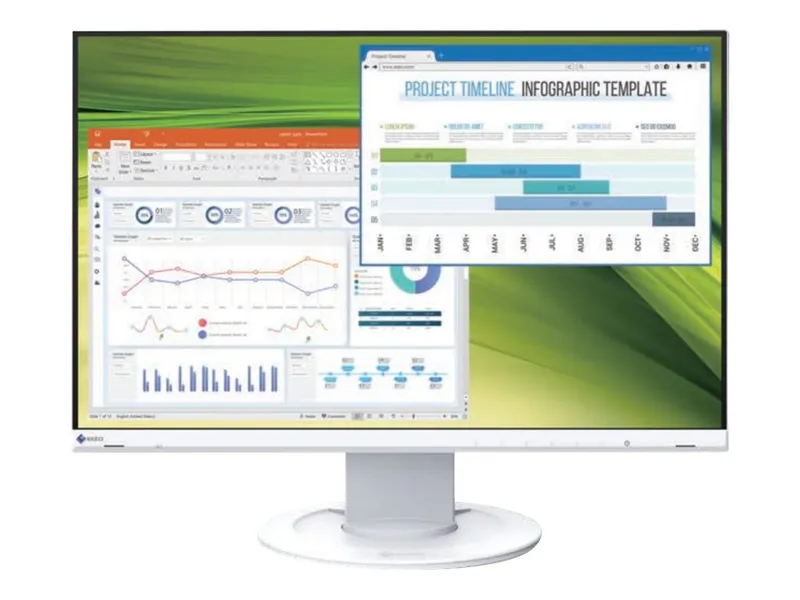 Eizo Nanao Eizo Nanao EIZO FlexScan EV2360-WT | ev2360-wt | LED-Monitor - 57.2 cm (22.5") – Produktbild 2 von 2