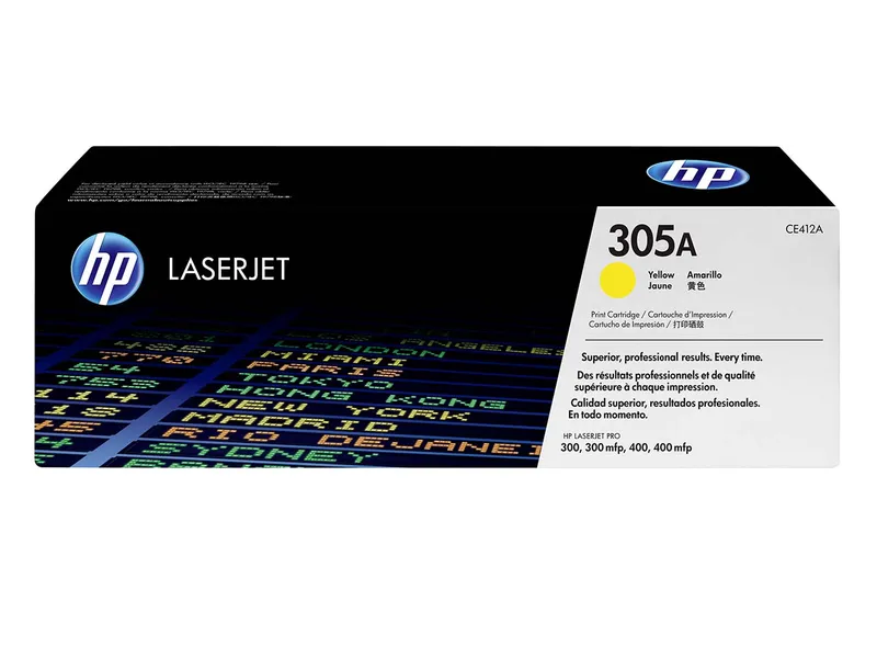Hewlett Packard hp Druckkassette CE412A gelb – Produktbild 1 von 1