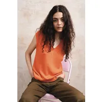 KOMODO KOMODO Damen vegan Weste Sander Orange – Produktbild 1 von 1