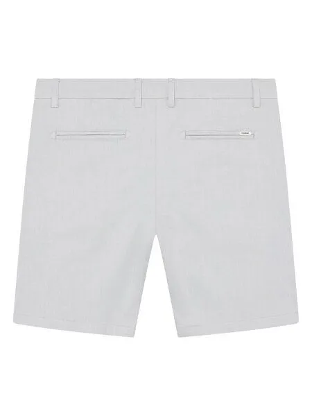KnowledgeCotton Apparel KnowledgeCotton Apparel Shorts Chuck Regular Twill, Ultimate grey, – Produktbild 2 von 4
