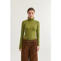 Basic Apparel Basic Apparel Rollkragenshirt - Joline T-Neck - aus Tencel, Grün (mayfly), – Produktbild 1 von 1