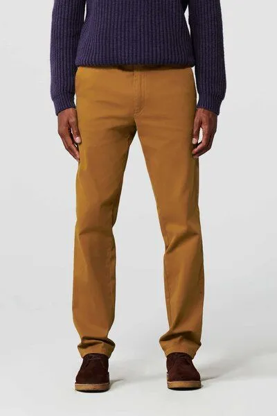 Meyer MEYER Dream Finish Stretch Flex-Chino, Beige (bernstein), – Produktbild 1 von 4