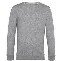B&C Collection B&C Collection Unisex Sweatshirt Pullover in 20 verschiedenen Farben, Heather grey, – Produktbild 1 von 1