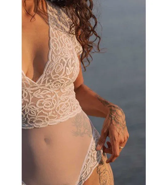 Anekdot Anekdot Bodysuit Amara, White, – Produktbild 4 von 4