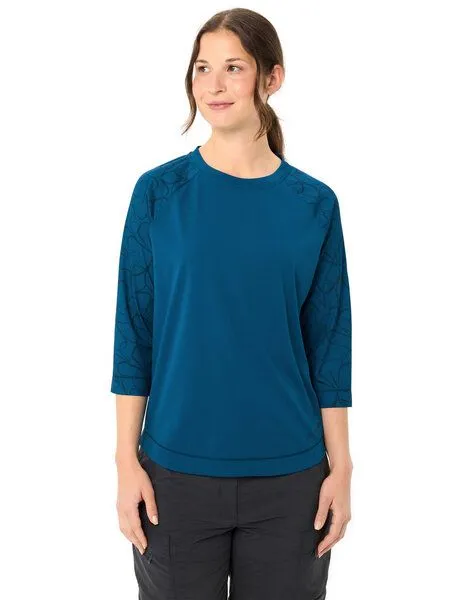 Vaude VAUDE T-Shirt Women's Neyland 3/4 T-Shirt II, Shore blue, – Produktbild 4 von 5