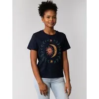 watapparel watapparel T-Shirt Frauen Love and flex, French navy, – Produktbild 1 von 1