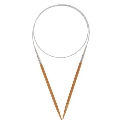 buttinette Rundstricknadel, Bambus, 80 cm – Produktbild 2 von 2