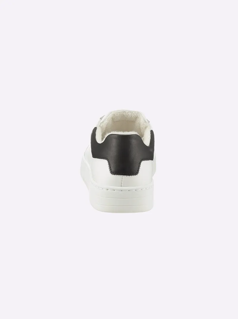 heine Sneaker, Weiß-marine, – Produktbild 3 von 3