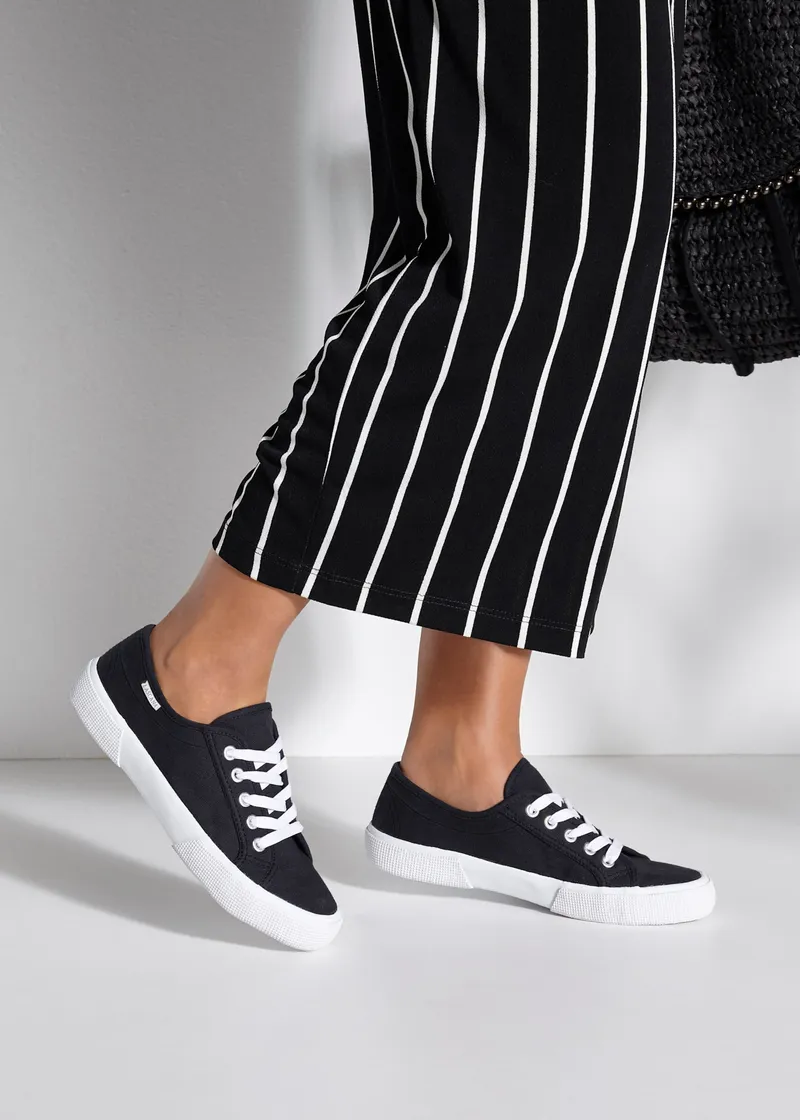 Lascana Sneaker schwarz, Schwarz, – Produktbild 1 von 3