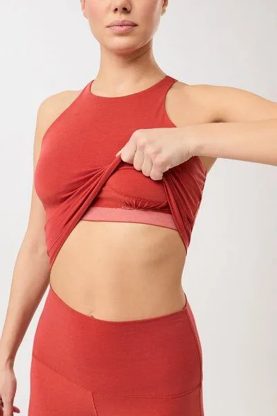 mandala mandala Cross Top, Siena (rot), – Produktbild 3 von 4