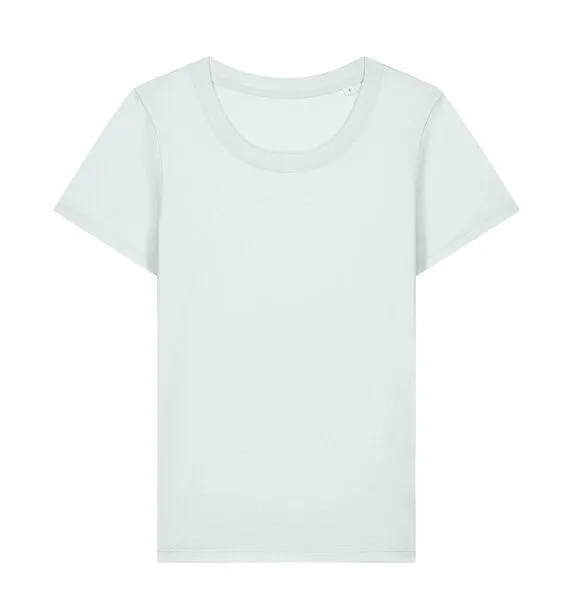Greenspired Greenspired Fitted Damen T-Shirt aus 100 % Biobaumwolle 155 g/m² XS - 3XL, Eisblau, – Produktbild 1 von 1