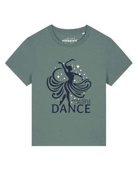 watapparel watapparel T-Shirt Frauen Chance to dance, Green bay, – Produktbild 1 von 2