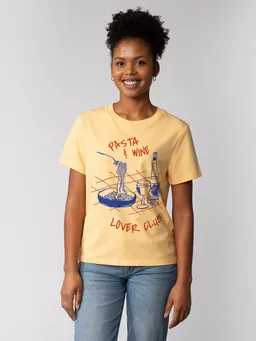 watapparel watapparel T-Shirt Frauen Pasta lover club – Produktbild 1 von 1