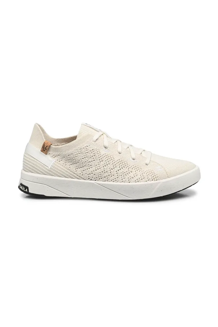 SAOLA SAOLA Damen vegan Sneaker Damen Cannon Knit 3 Weiß, Weiß, – Produktbild 1 von 2