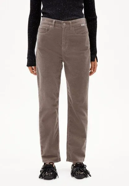 ARMEDANGELS ARMEDANGELS AAIKALA CORDUROY Damen Webhose aus Bio-Baumwoll Mix, Walnut cream, – Produktbild 1 von 3