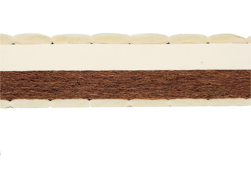 HANS NATUR HANS NATUR 2 Schicht Bio-Kokos-Wendematratze Vario 140x200 cm – Produktbild 2 von 2