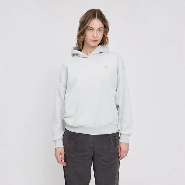 Mazine Mazine Back Print Hoodie, Pearl blue, – Produktbild 3 von 4