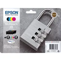 Epson Epson 4er Set Tintenpatronen T3586/ 35 schwarz, cyan, magenta, gelb – Produktbild 2 von 2