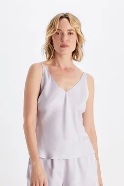 Neu Nomads Neu Nomads Damen vegan Tops Bias Lavendel – Produktbild 1 von 1