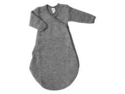 Lilano Lilano Schlafsack Baby Bio-Merinwolle Frottee-Plüsch grau Gr.62/68 – Produktbild 1 von 1