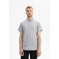MELA Poloshirt JASPAL | von MELA | Fairtrade & GOTS zertifiziert, Grau-melange, – Produktbild 1 von 1